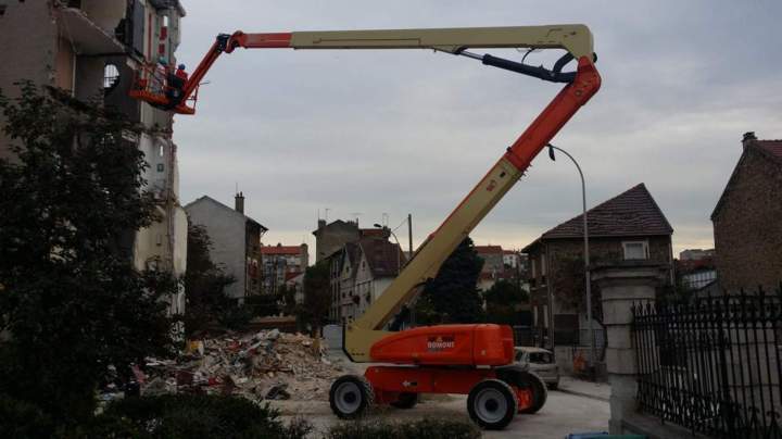 Travaux de démolitions à Rosny sous Bois